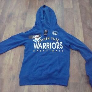 GOLDEN STATE WARRIORS WOMENS MEDIUM HOODIE SHIRT VINTAGE Y2K 00S L7